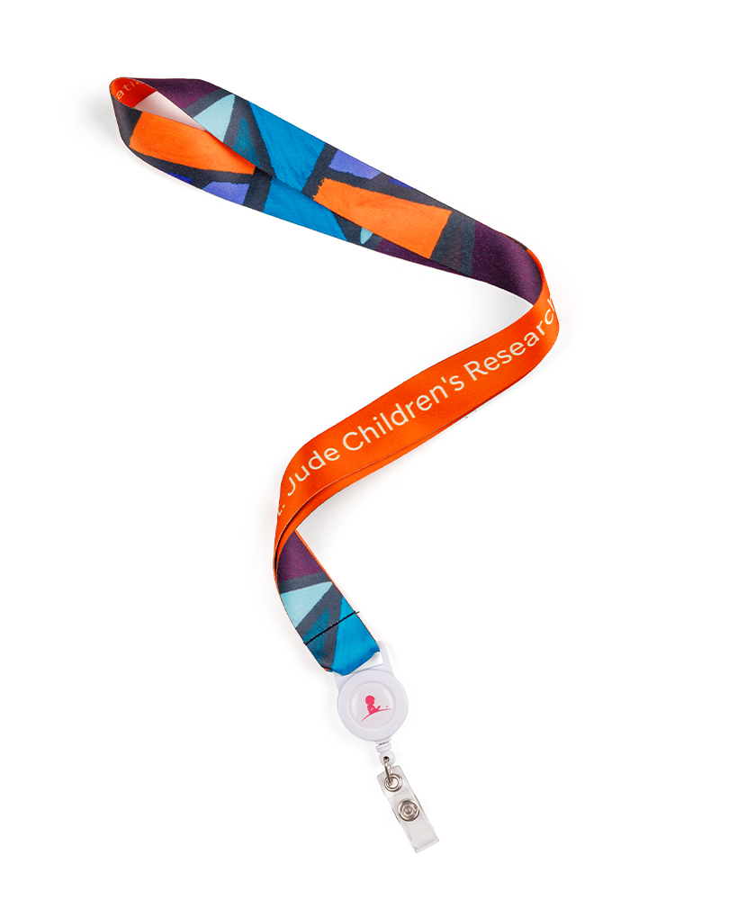 Primary image Patient Art Abstract Mosaic Lanyard - Cameron